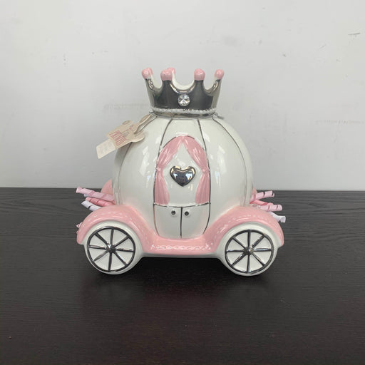 used Baby Aspen Ceramic Bank, Princess Carriage