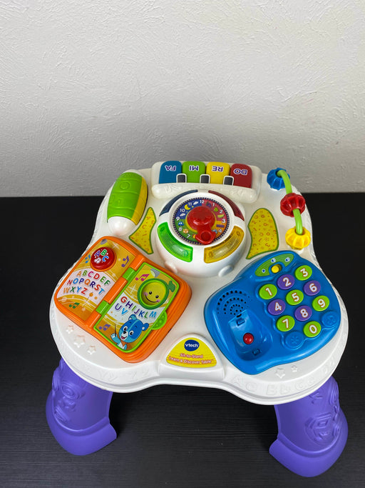 secondhand VTech Sit-To-Stand Learn and Discover Table