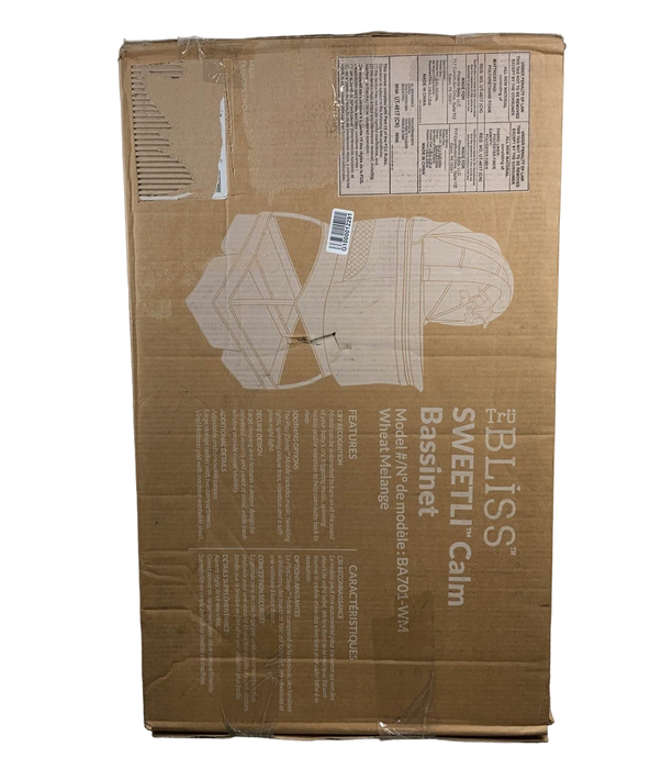 Shop TruBliss Sweetli Calm Bassinet, Wheat Melange at GoodBuy Gear