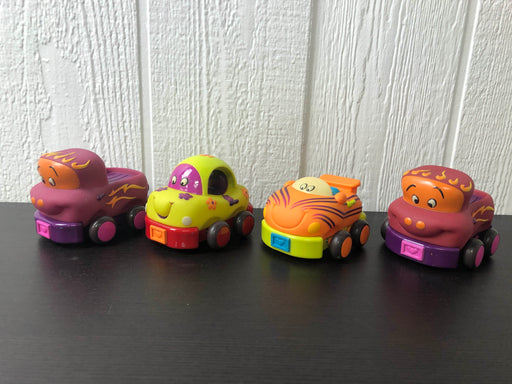 secondhand B. Toys Pull Back Toddler Cars