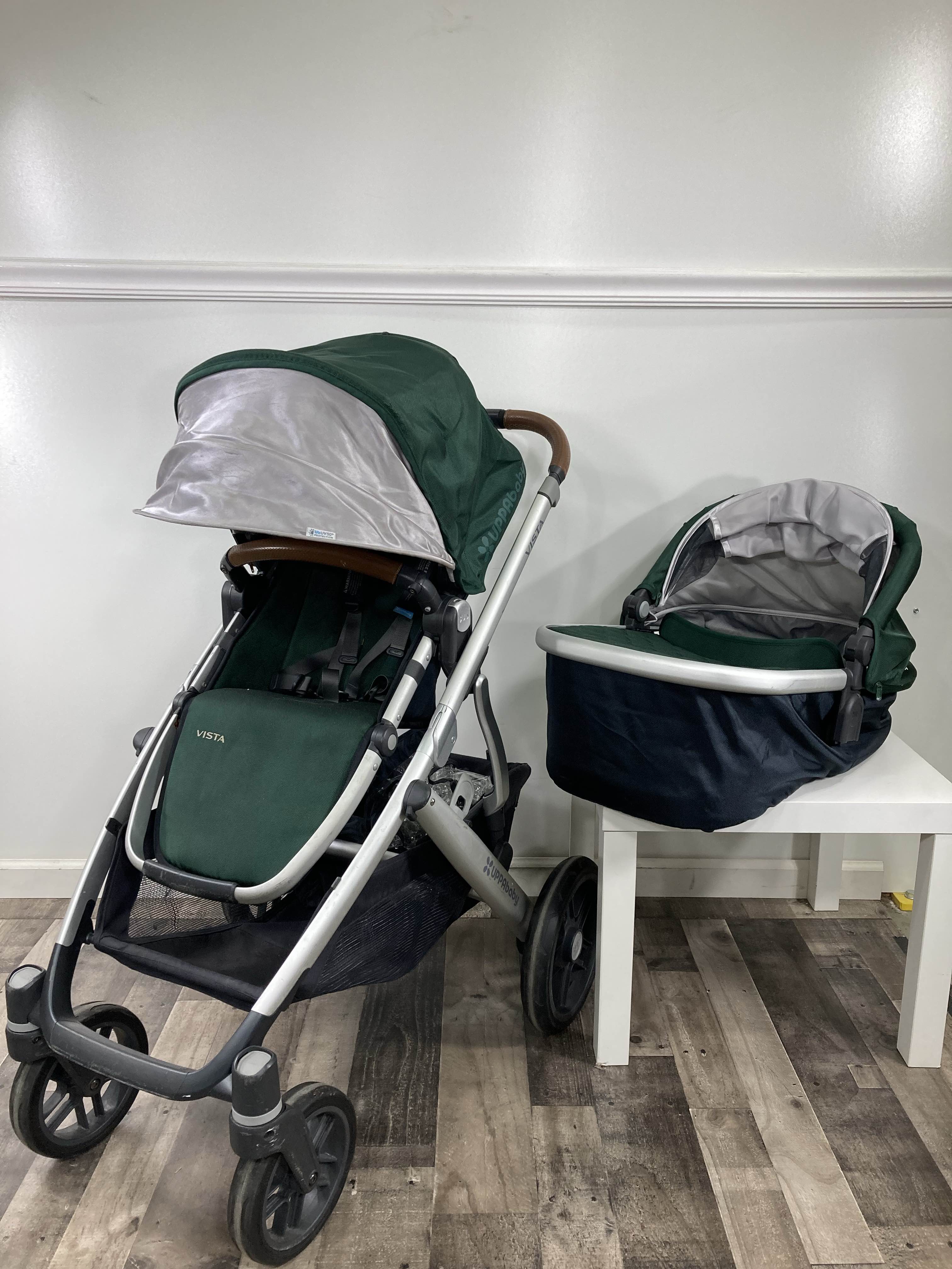 Uppababy hotsell hunter green