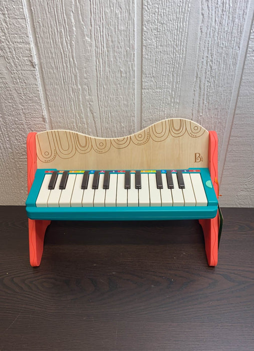 used B. toys Wooden Toy Piano- Mini Maestro