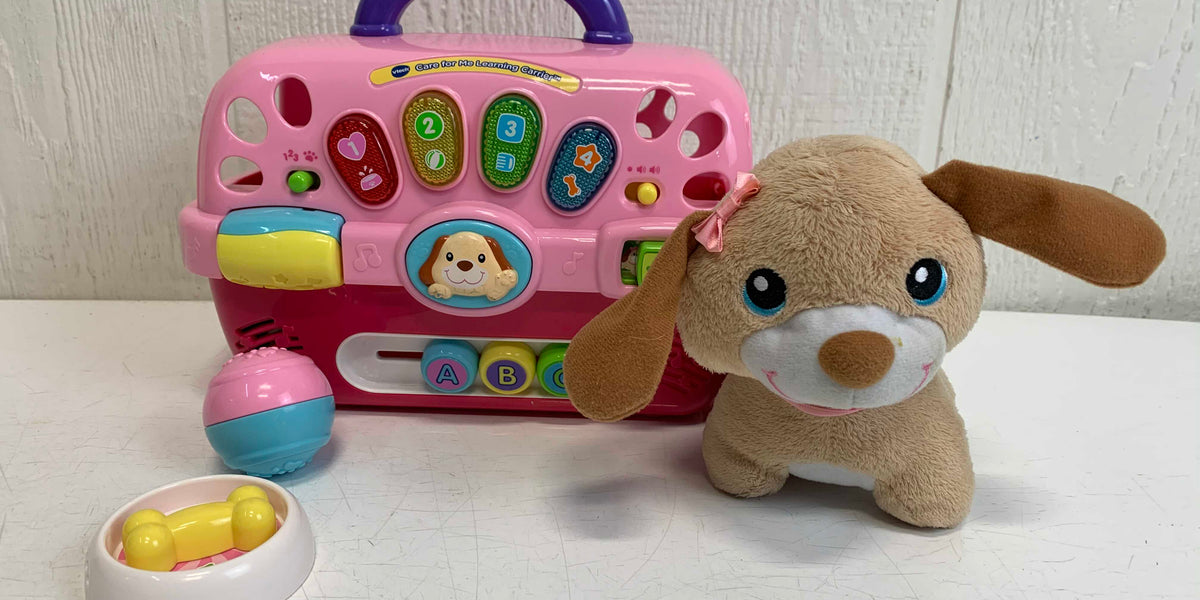 Learning Carrier Vtech Reading Dog Vtech Cutie Puppy Carrier