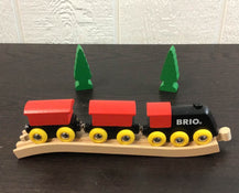 secondhand Brio Classic Deluxe Wooden Railway Train Set