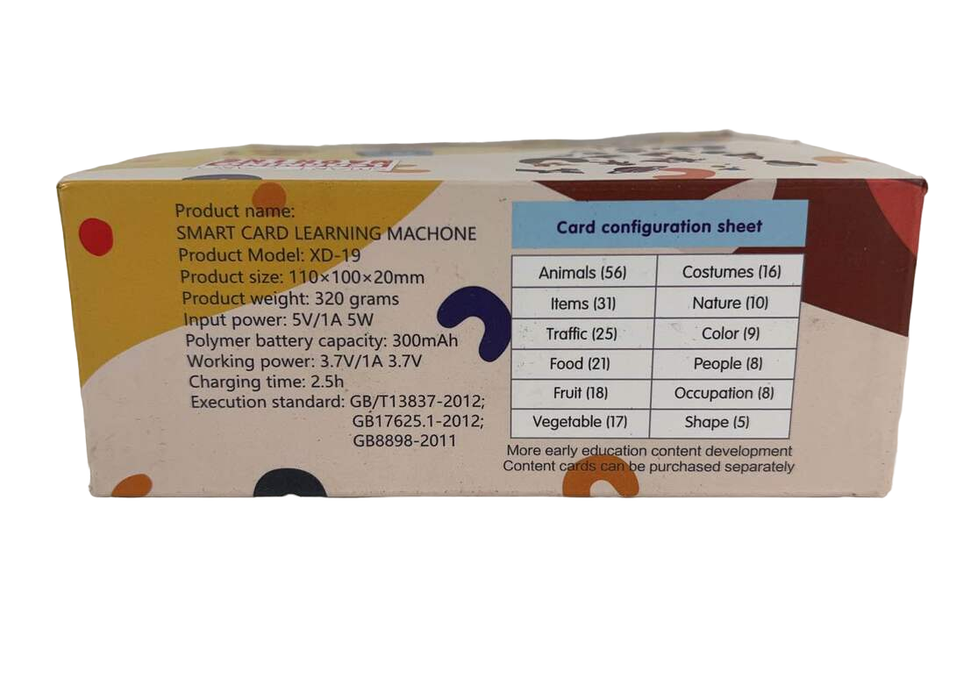 Smart Card Learning Smart Card Learning Machine — GoodBuy Gear