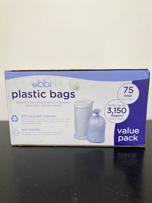 secondhand Ubbi Plastic Diaper Pail Bags