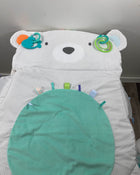 secondhand Bright Starts Tummy Time Prop & Play Mat, Polar Bear