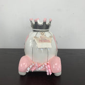 secondhand Baby Aspen Ceramic Bank, Princess Carriage