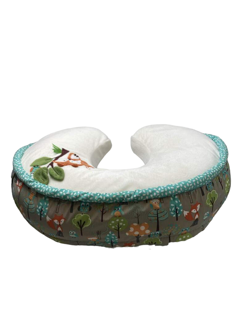 used Boppy Nursing and Infant Support Luxe Pillow, Foxes and Owls