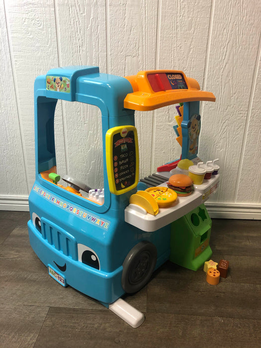 used Fisher Price Laugh And Learn Servin’ Up Fun Food Truck