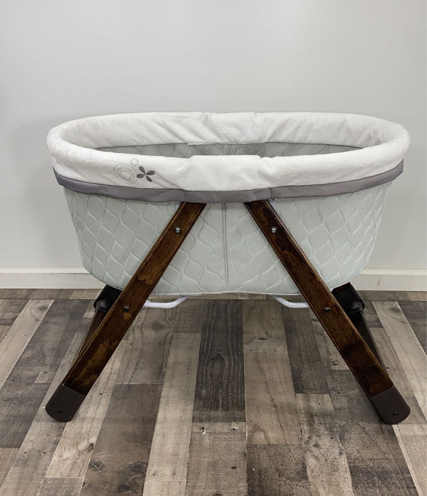 Shop Ingenuity Foldaway Rocking Wood Bassinet at GoodBuy Gear