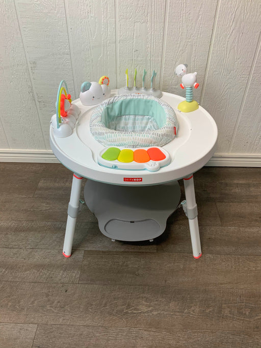 secondhand Skip Hop Explore and More Baby's View 3-Stage Activity Center, Silver Lining Cloud