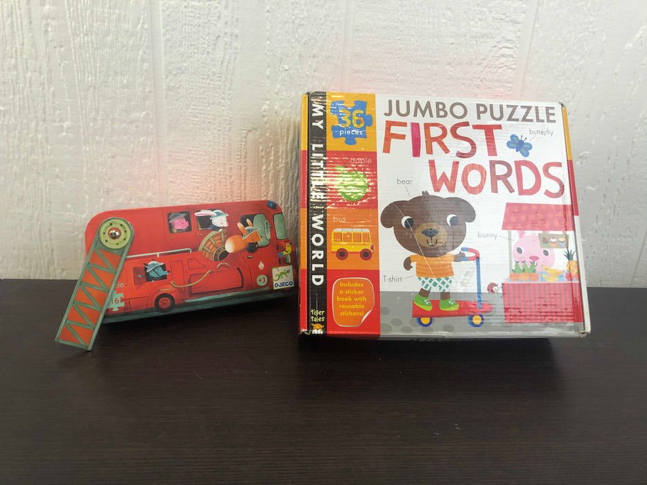 used BUNDLE Jigsaw Puzzles