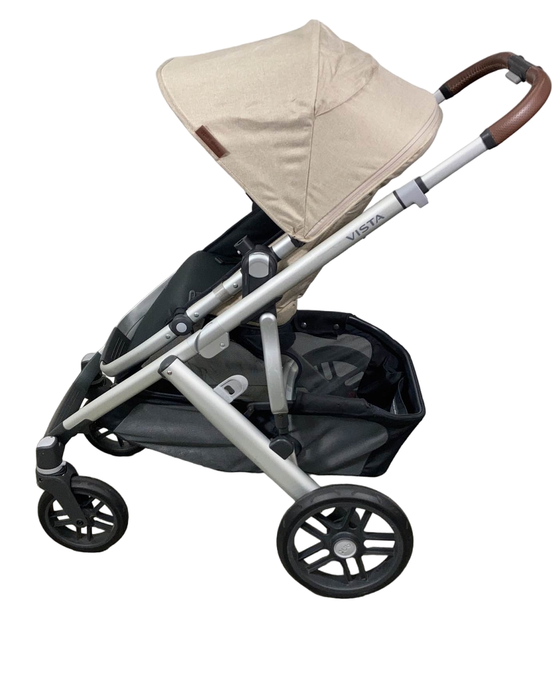 secondhand UPPAbaby VISTA V2 Stroller, 2021, Declan (Oat Melange)