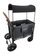 used Wonderfold W2 Luxe Multifunctional Double Stroller Wagon, 2022, Volcanic Black