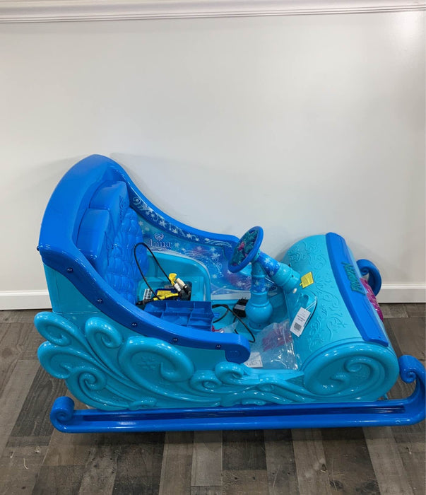 used Disney Frozen Sleigh Battery Powered Ride-On