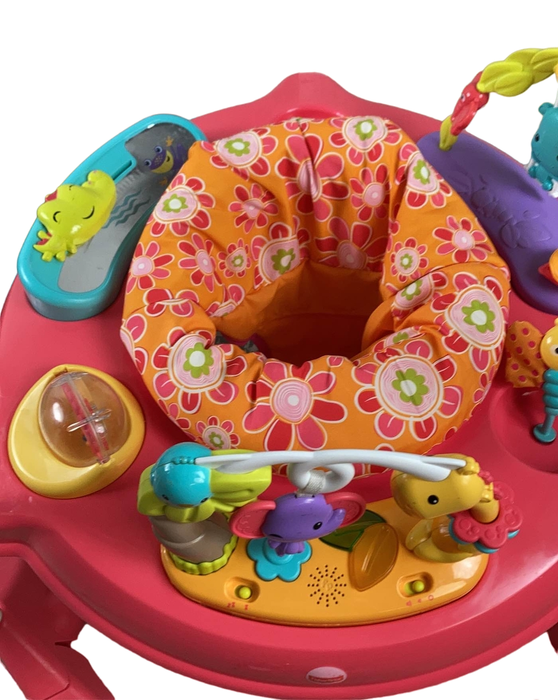 secondhand Fisher Price Jumperoo Activity Center, Pink Petals