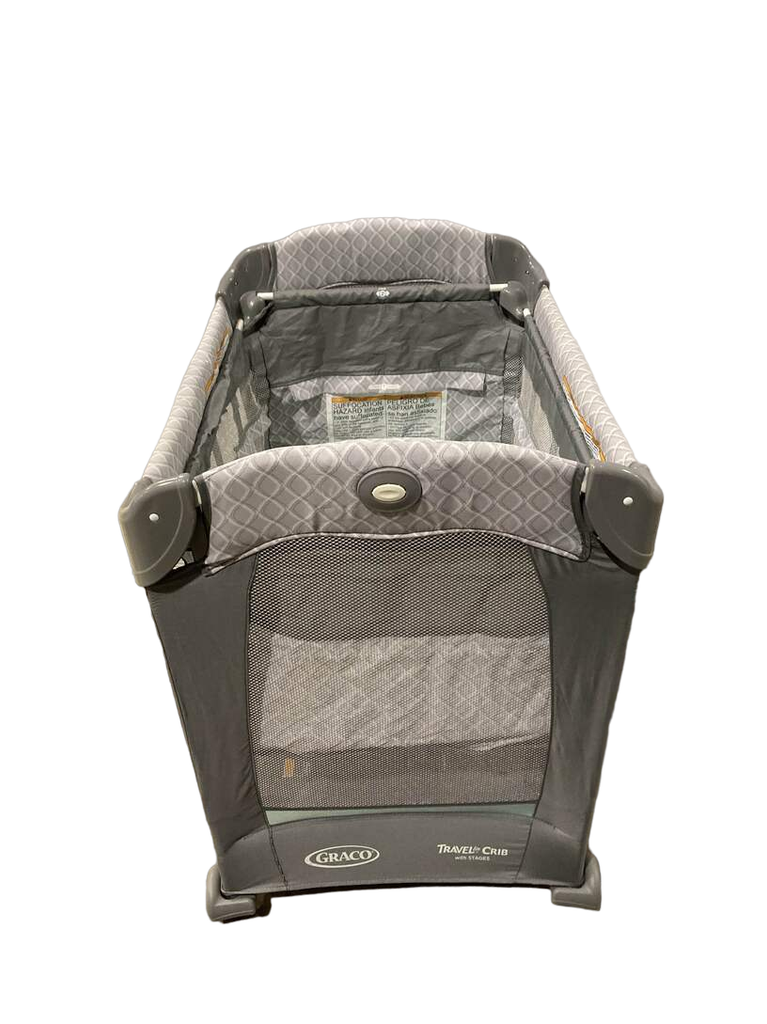 Graco Travel Lite Crib, Gray