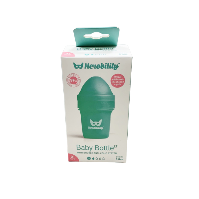 Herobility 5 oz. Wide-Neck Baby Bottle