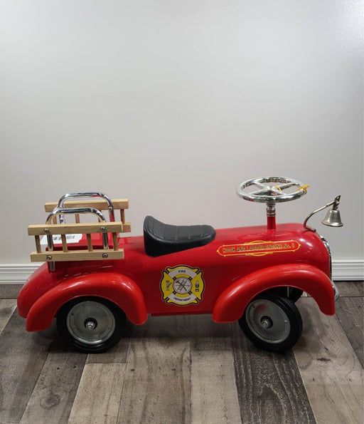 used KidWise Fire Engine ScooSter Riding Toy