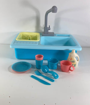  CUTE STONE Color Changing Kitchen Sink Toys, Children Heat  Sensitive Electric Dishwasher Playing Toy with Running Water, Automatic  Water Cycle System Play House Pretend Role Play Toys for Boys Girls 