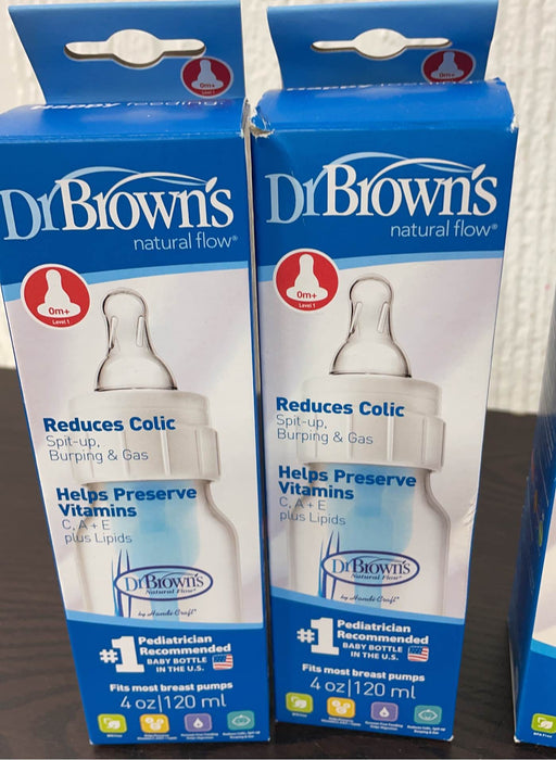 secondhand BUNDLE Dr. Brown’s Bottles, -Four 4-Ounce