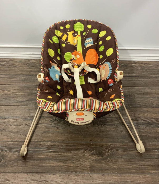 secondhand Fisher Price Baby Bouncer, Forest Explorers