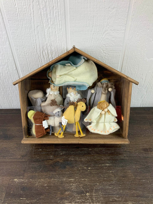 used Pottery Barn Kids Felt Nativity