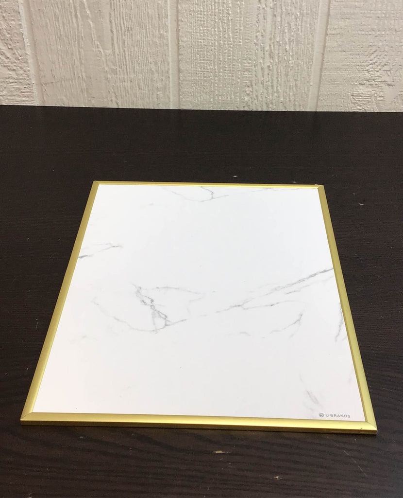 U Brand Marble Print Dry Erase Board