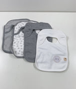 used Burt's Bees Baby Bibs, 4-Pack Lap-Shoulder Drool Cloths