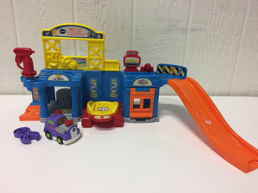 secondhand VTech Go!Go! Smart Wheels Lift And Repair Shop