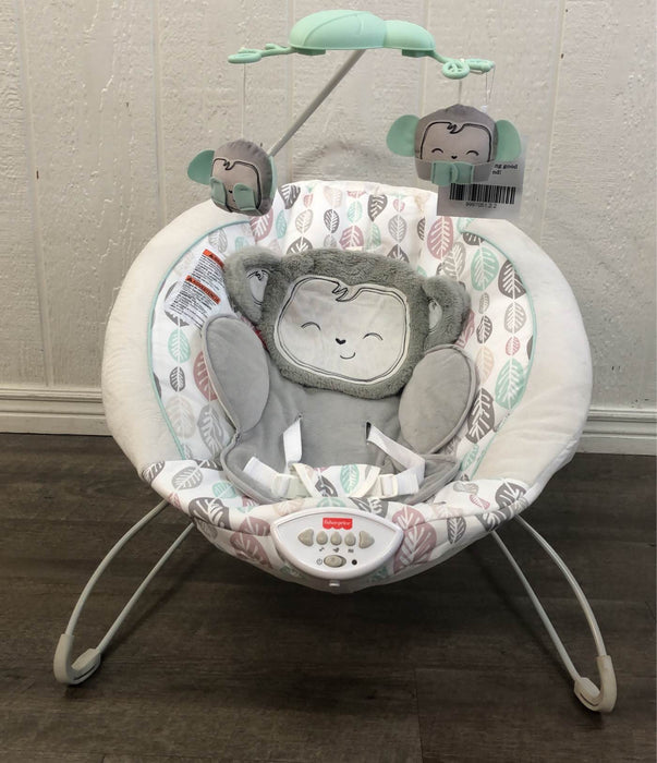 secondhand Fisher Price Deluxe Bouncer, My Little SnugaMonkey