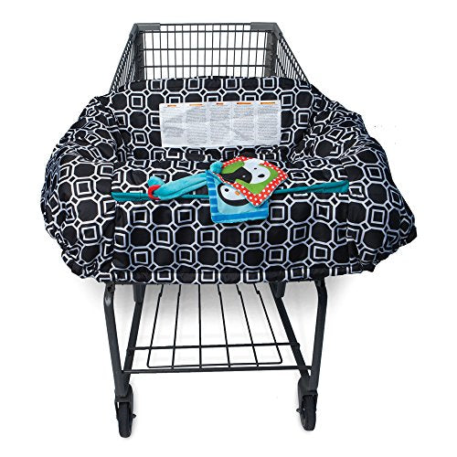 used Boppy Shopping Cart And High Chair Cover, City Squares