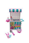 used Mattel Barbie Ice Cream Cart Set