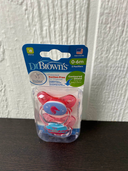 secondhand Dr. Brown's Prevent Classic Pacifier, 0-6 Months