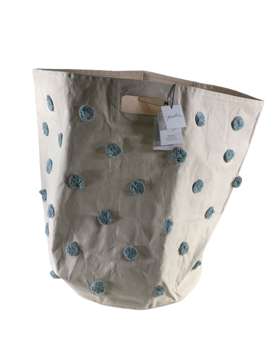 Shop Pehr Pom Pom Hamper 18x20, Sea at GoodBuy Gear
