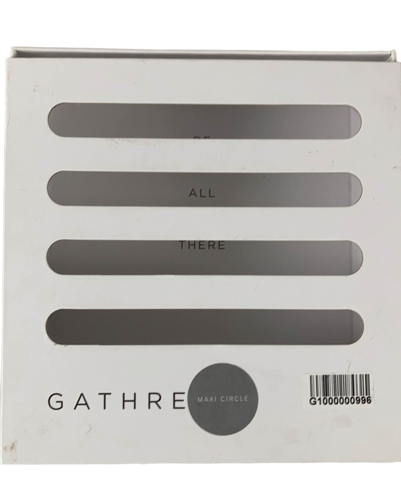 Gathre Maxi Mat Solid, Pewter, Circle