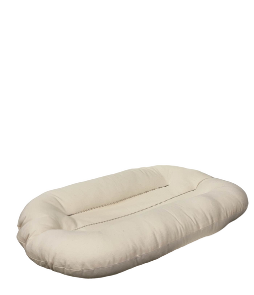 used Snuggle Me Organic Sensory Infant Lounger, Natural