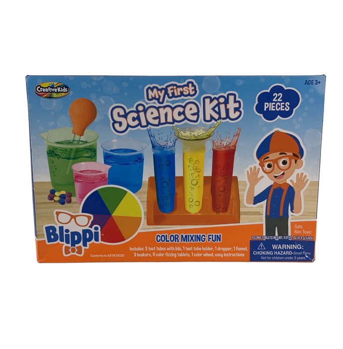 Be Amazing! Blippi My First Science Kit, Colors