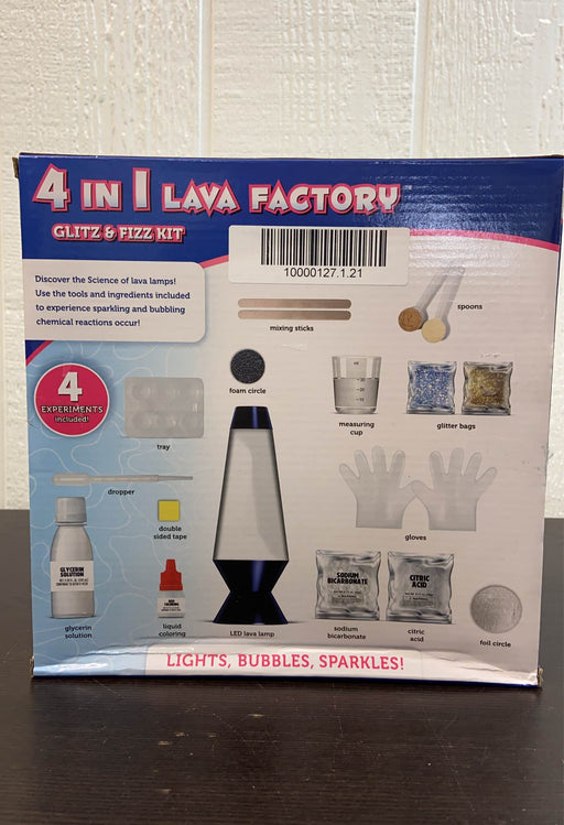 secondhand Play 2 Play Lava Factory Glitz & Fizz Kit