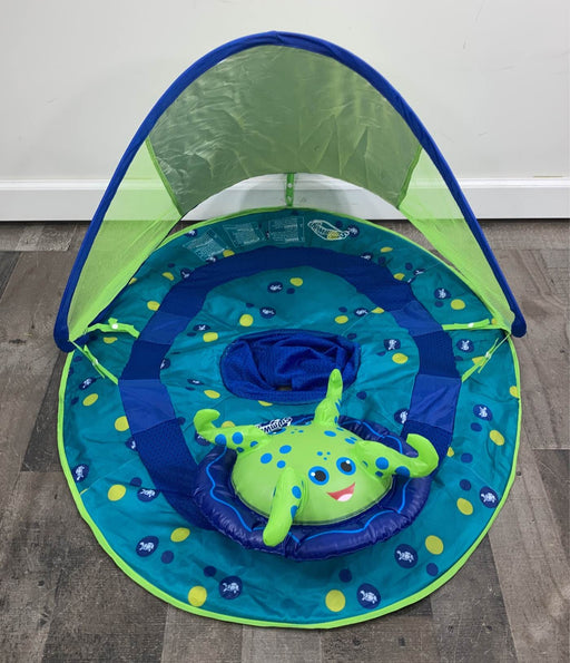 secondhand SwimWays Baby Spring Float with Sun Canopy