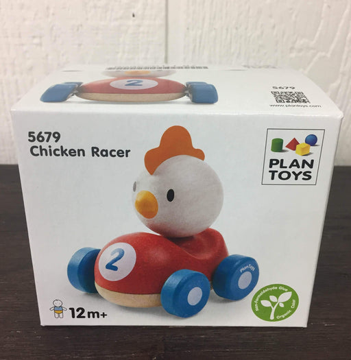 used Plan Toys Chicken Racer, Push And Pull