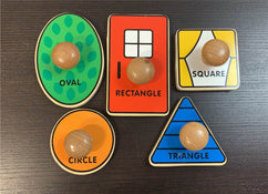 secondhand Melissa & Doug Jumbo Knob Puzzle