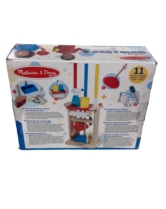 secondhand Melissa & Doug Sparkle And Shine Cleaning Playset