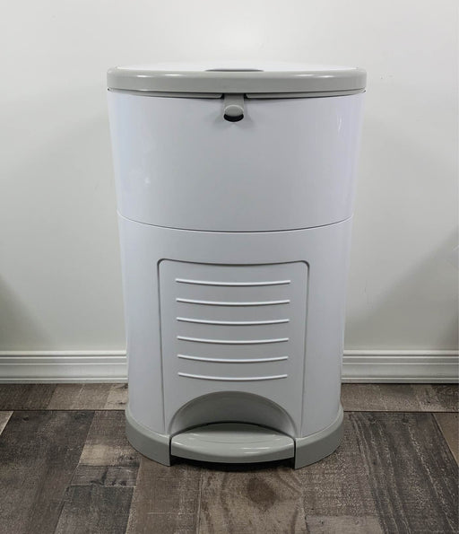 used Diaper Dekor Plus Diaper Pail, White