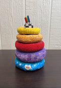 used Lamaze Rainbow Stacking Rings