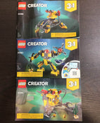 secondhand LEGO Creator 3-in-1 Underwater Robot (31090)