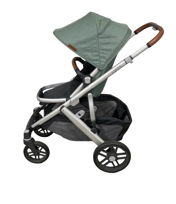 secondhand UPPAbaby VISTA V2 Stroller, 2021, Emmett (Green Melange)