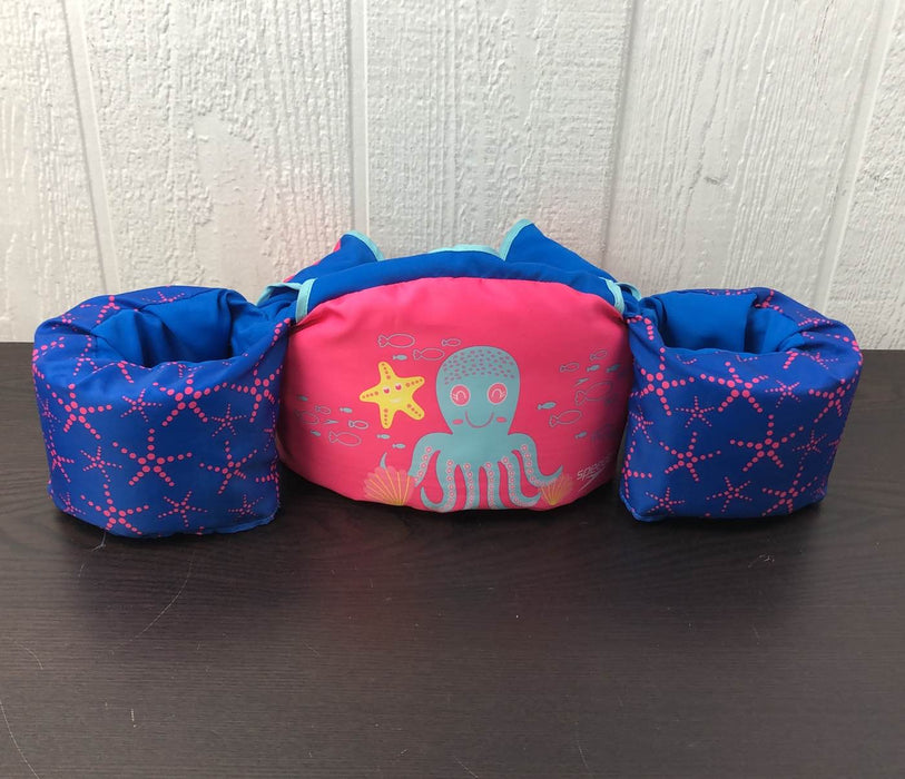 secondhand Speedo Kids' Begin To Swim Vest, Child Size 30-50lbs