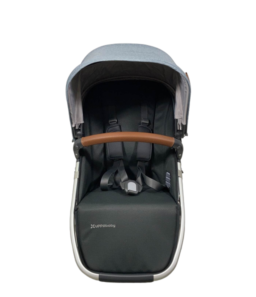 used UPPAbaby VISTA RumbleSeat V2, 2015+, 2022, Gregory (Blue Melange)